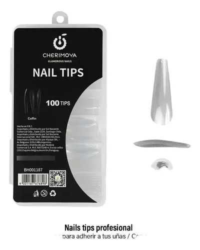 Tips Soft Gel 100pcs Cherimoya