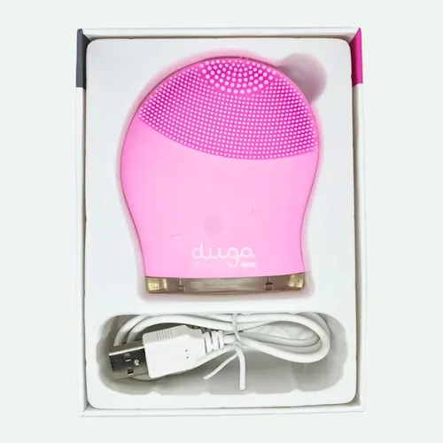 Limpiador Vibrador Facial De Silicona Recargable Duga D345 B