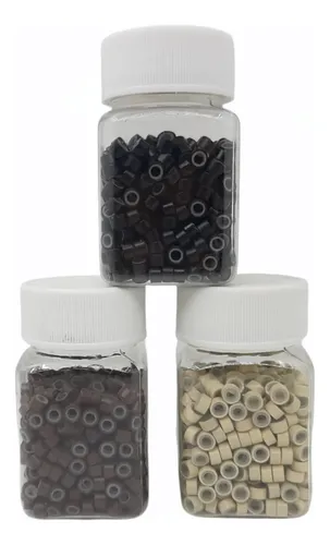 500 Microring Siliconados Para Extensiones Y Cortinas