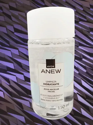 Avon Anew Agua Micelar Facial C/ac.hialuronico Y Vit B3