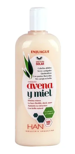 Han Shampoo Acondicionador Baño De Crema Avena Y Miel Apto