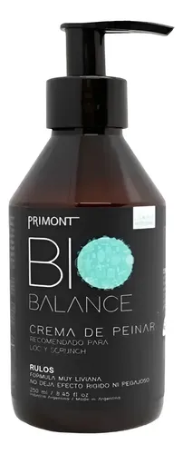 Crema De Peinar Primont Vegana Curls Definición Rizos 250ml