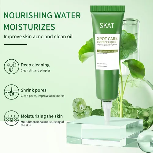 Crema Para El Cuidado Del Acné De 15 Ml, Máscara De Arcilla