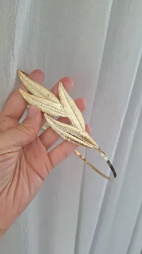 Vincha Estilo Romana O Griega Modelo Simil Laureles Espiga