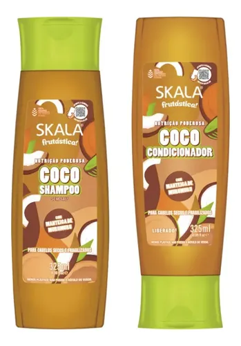 Kit Skala Frutastica Coco Shampoo + Enjuague + Mascara