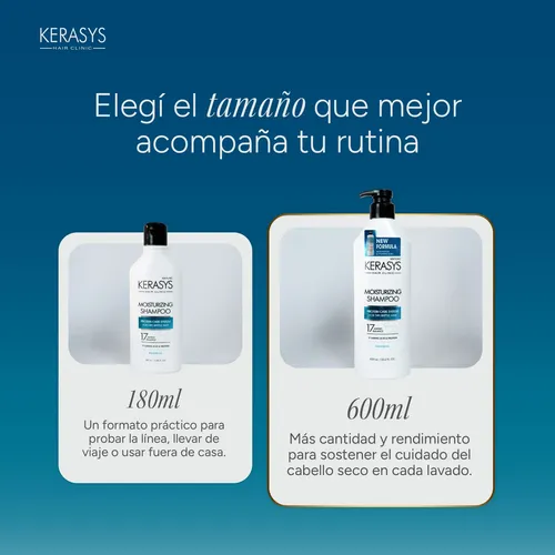 Kerasys Shampoo Coreano Hidratante 600 Ml