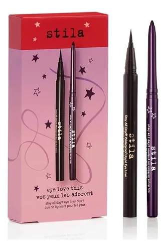Dúo De Delineadores De Ojos Stila Waterproof Resistente