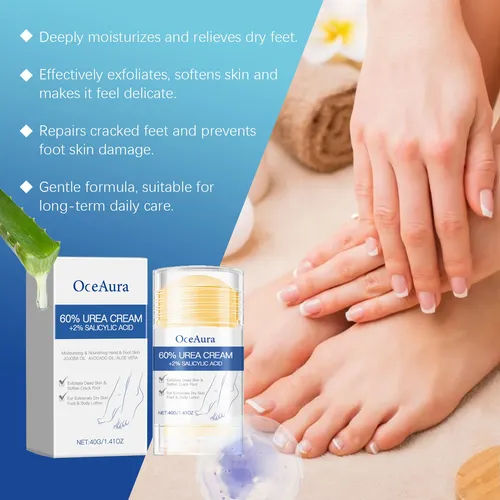 Crema Pies Y Cuerpo Con Urea Y Aceite Mineral 40 G