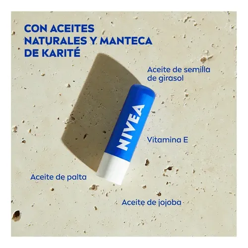 Nivea Bálsamo Labial Care Manteca De Karité X4.8g