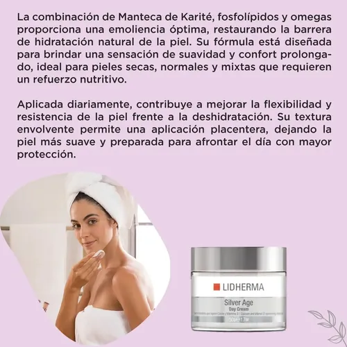 Silver Age Day Crema Antiarrugas Dia Lidherma Antiage Tensor