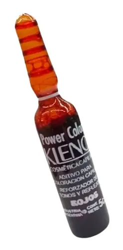 Ampolla Power Color Kleno Potenciador De Tonos Rojos X 3