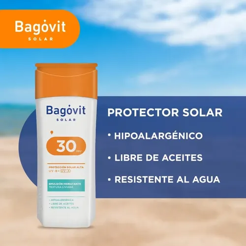 Bagovit Protector Solar Fps 30 Emulsión Corporal 200ml