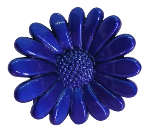 Broche De Pelo Flor Margaritas Colores X 12 Unidades