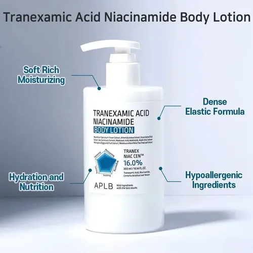 Crema Corporal De Ácido Tranexámico Sin Fragancia 300 Ml