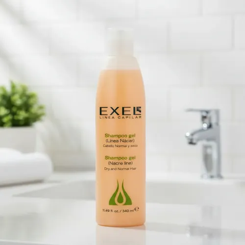Shampoo Gel Germen De Trigo Cabello Normal Y Seco 340ml Exel