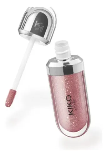 Brillo Labial Kiko Milano 3D Hydra Gloss Hidratante con Efecto 3D Color 17 Rosa