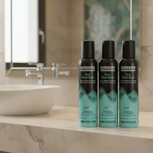 Kit Hairssime Dry Shampoo X 4 Unidades De 250ml C/u