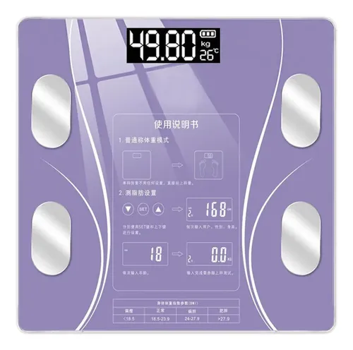 Báscula Electrónica De Grasa Corporal Inteligente