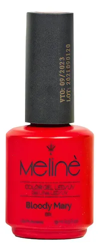 Esmalte Color Gel Uvled Semipermanente Meline Tono 602-funky Town