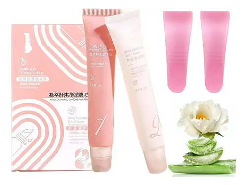 El Mejor Kit De Crema Depilatoria Facial Instantánea De