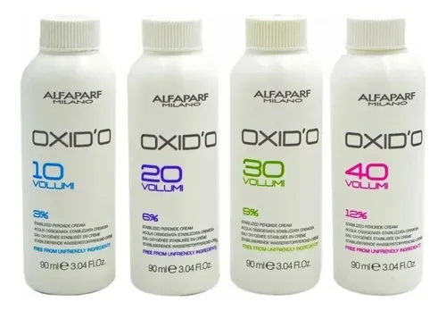 Alfaparf Oxidante 10-20-30-40vol X 90 Ml Tono Vol 10