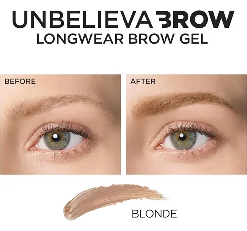Gel De Cejas A Prueba De Agua L’oreal Rubio Unbelieva-brow