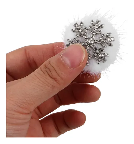 2 Accesorios De Pelo Con Pedrería Y Brillo Para Fiestas, 2 P