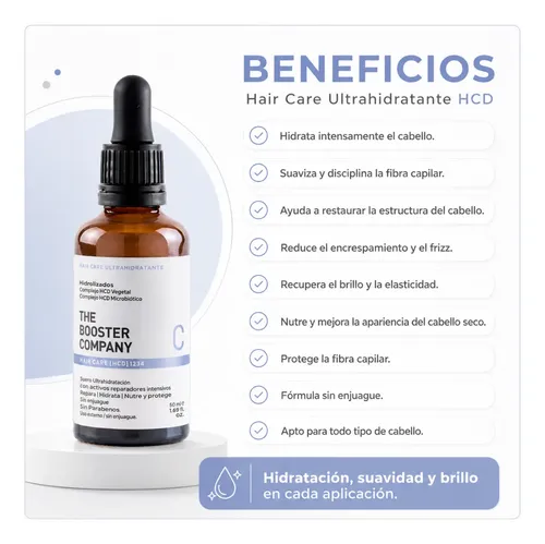 Booster C Capilar Ultra Hidratante Colágeno Y Hialurónico