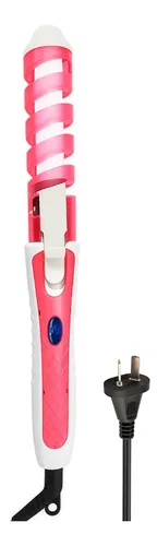 Buclera Rizador Bucleadora Rulera Rulos Para Cabello Pelo Color Rosa