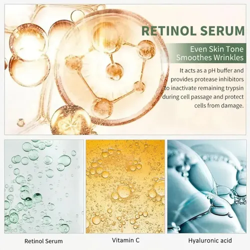 Sérum F @a, 3 Onzas, Bioaqua, Ácido Hialurónico, Retinol Y V