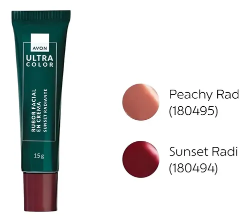 Rubor en Crema Avon Ultra Color para un Tono Sunset Radiante