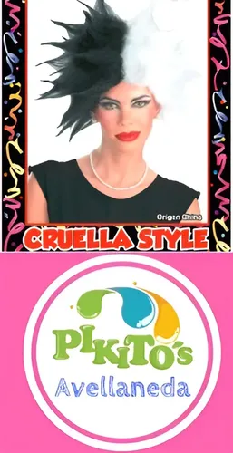 Peluca Cruella Deville X1