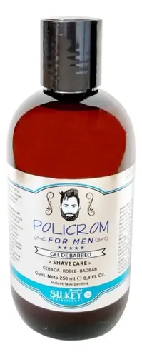 Gel De Barbeo Policrom X 250 Ml Silkey