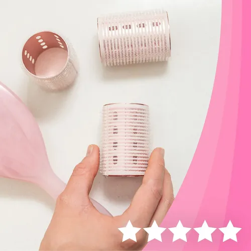 Rulos De Pelo Dacker Autogrip Luscious Curls, 8 Unidades, Si