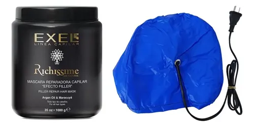 Gorro C/cable Tratamiento Capilar + Baño Richissim Exel 1kg