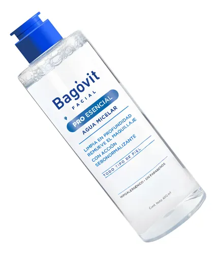 Bagovit Pro Esencial Agua Micelar Desmaquillante 400ml