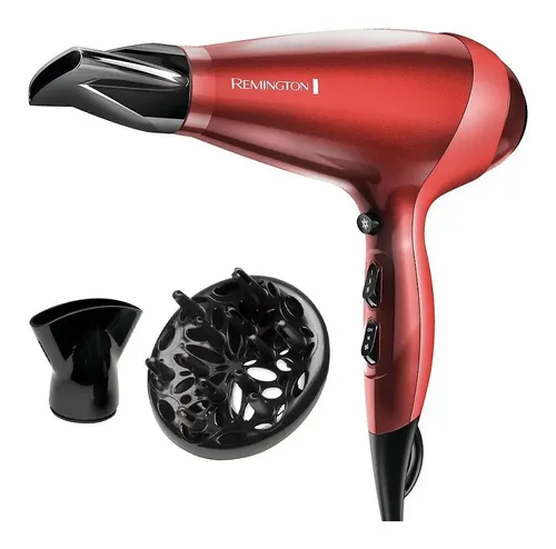 Secador de pelo Remington Silk AC9096 rojo