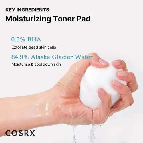 Almohadillas Tónicas Faciales Cosrx One Step Moisture Up, 70