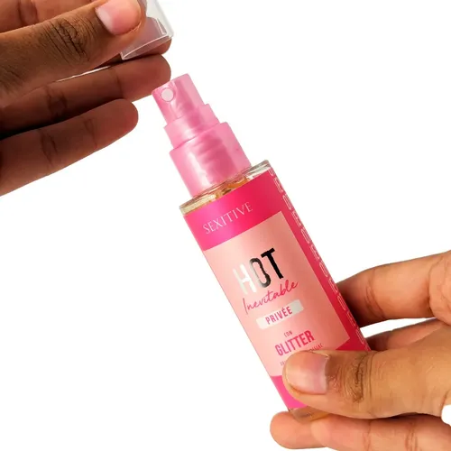 Body Splash Sexitive Hot Inevitable Privée Con Glitter 60ml