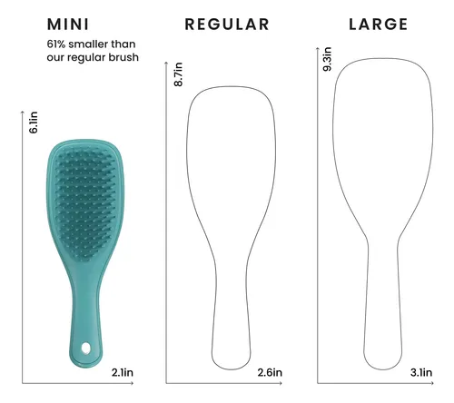 Cepillo Para Cabello Tangle Teezer Mini Transformative Teal