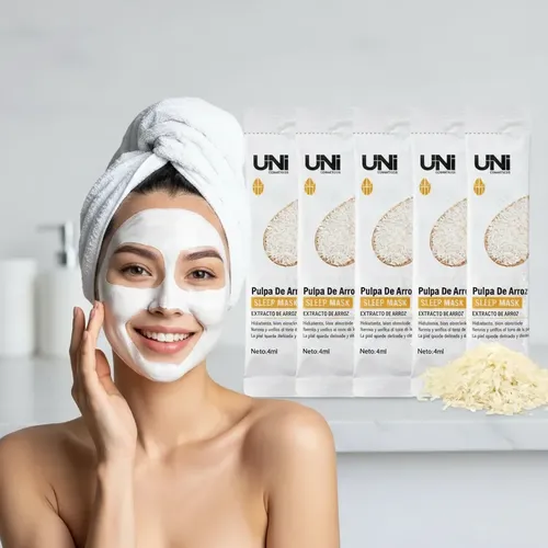 Mascarillas Faciales X4 Hidratantes Mask Pulpa De Arroz 4ml