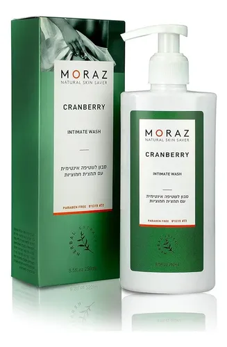 Jabón Íntimo Natural Moraz Con Extracto De Arándano Y