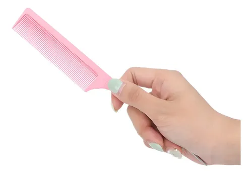 Peine De Cola Profesional X 12 Unidades Rosa