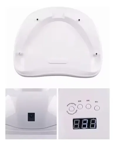Cabina X54 Watts Sun, Para Secado De Uñas Uv/led Digital