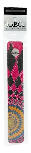 Lima Recta Estampada Diswald & Co Manicuría Profesional Uñas Gel 18cm