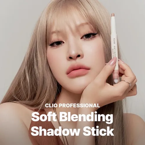 Sombra De Ojos En Lápiz Clio M201 Cashmere Mute Con Brocha