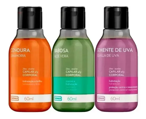 Aceite De Zanahoria Farmax 60ml Cuerpo/cabello Hidratación Y Brillo