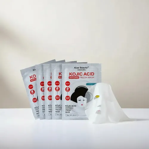 Mascarilla Facial Despigmentante Ácido Kojico Kiss Beauty