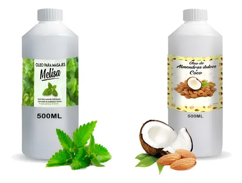 Oleo De Masajes Combo 2u Amendras Coco Melisa 1/2cc Belgrano