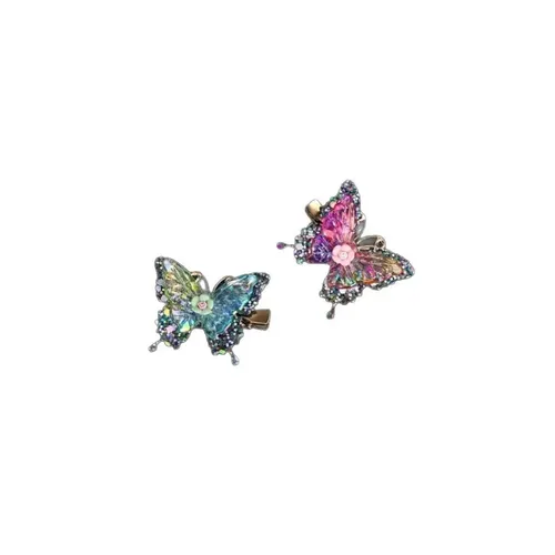 Pinzas For El Cabello Con Forma De Mariposa, Accesorios